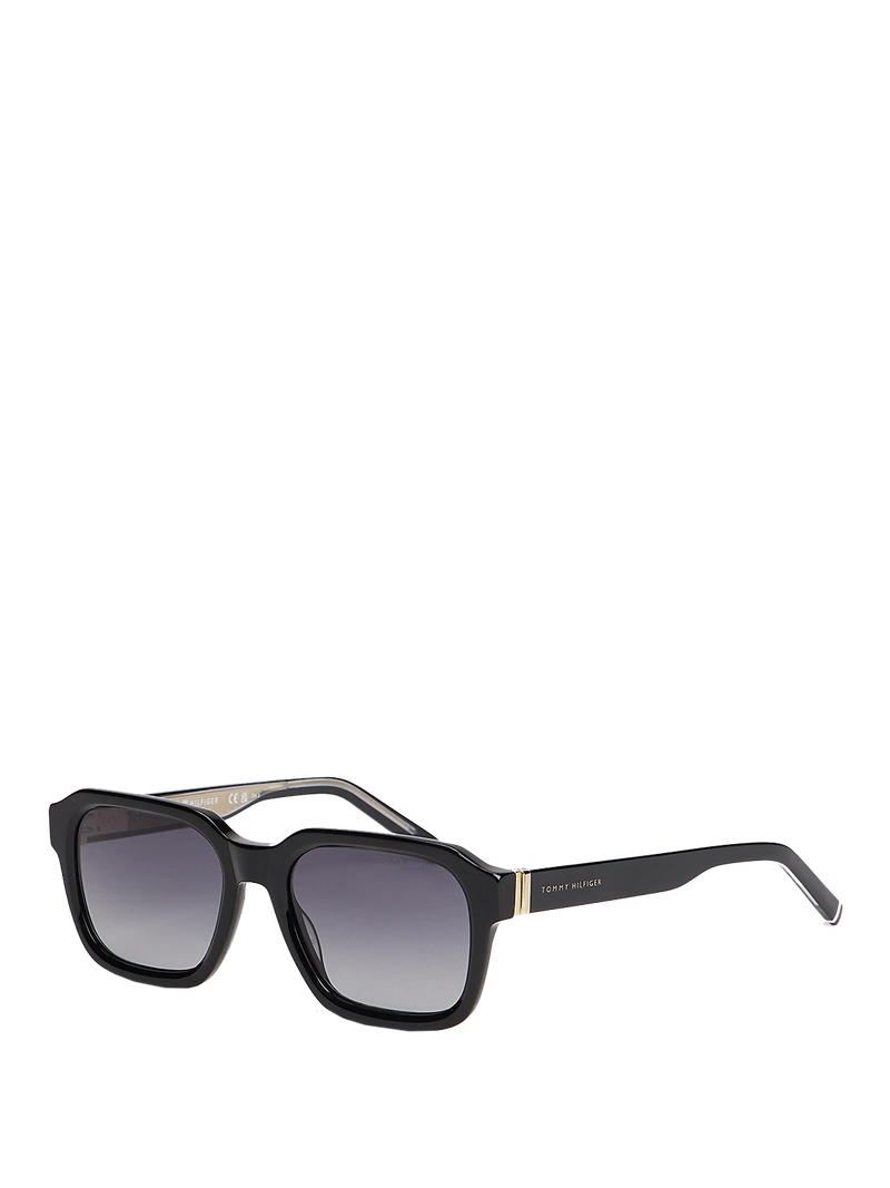 Signature Tip Square Sunglasses 