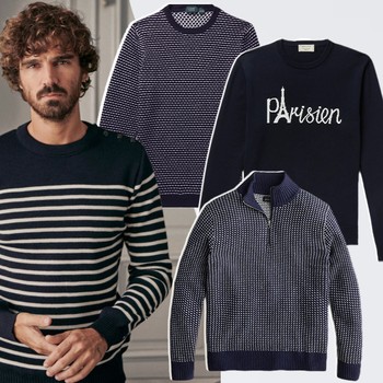 13 Navy Knits With A Difference