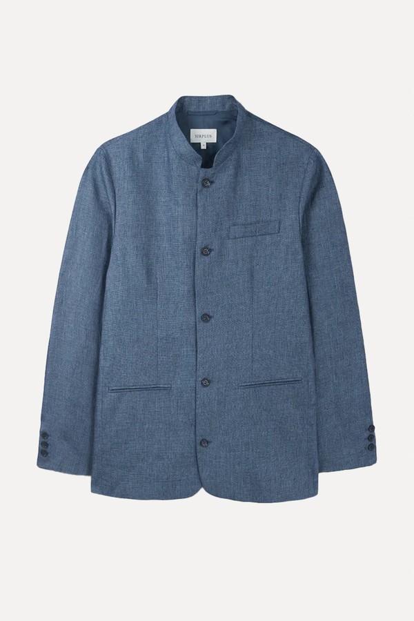 Linen Nehru Jacket from Sirplus