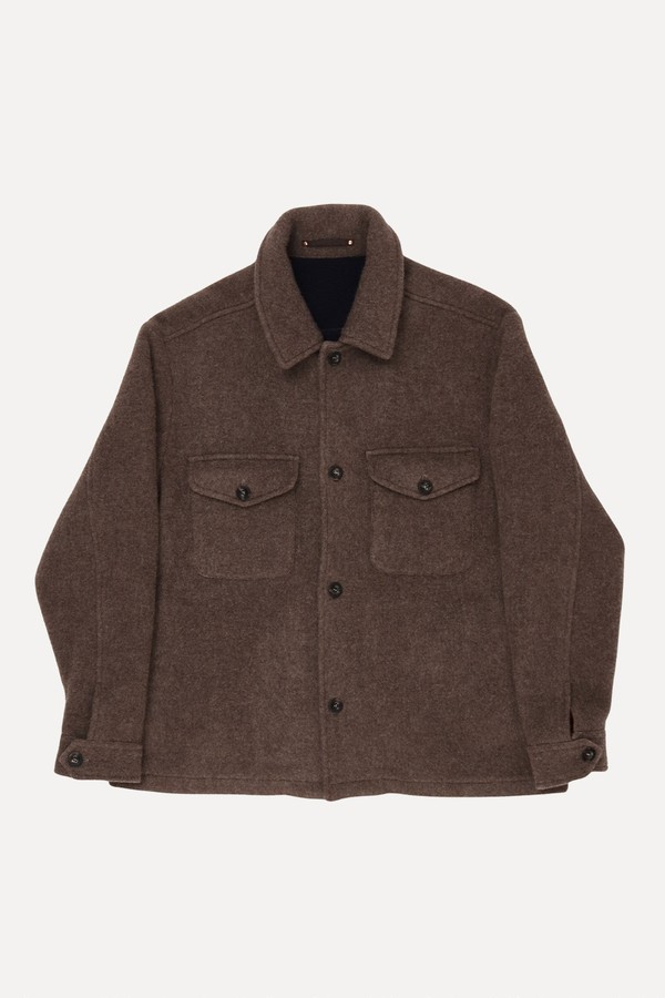 The Loden Cuddler Lumber Jacket from Private White