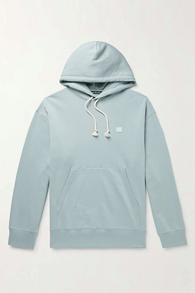 Fonbar Oversized Logo-Appliquéd Cotton-Jersey from ACNE STUDIOS