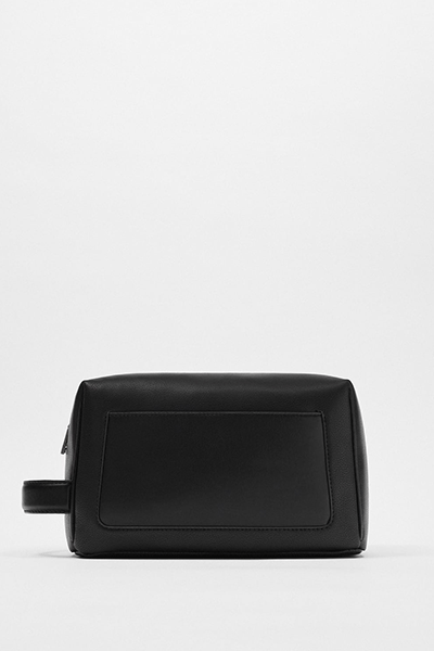 Monochrome Toiletry Bag from Zara