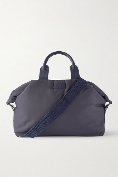 Raglan Logo-Appliquéd Nylon Holdall from Zegna