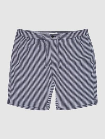 Arch Striped Seersucker Shorts