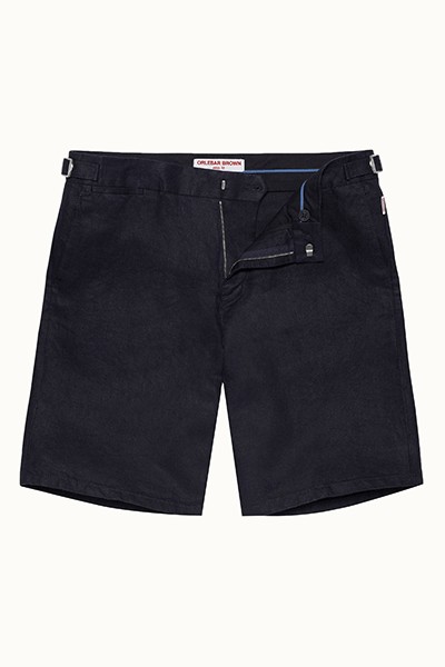 Norwich Linen Tailored-Fit Shorts