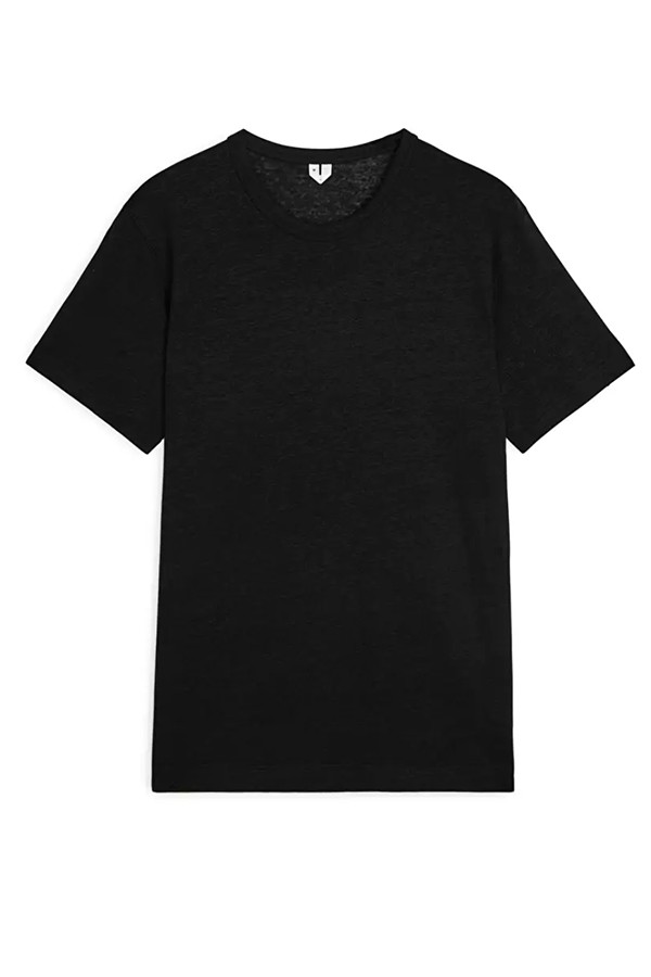 Cotton Linen T-Shirt from Arket