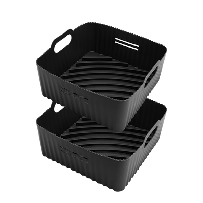 8 Inch Silicone Air Fryer Liners from YINGRACE