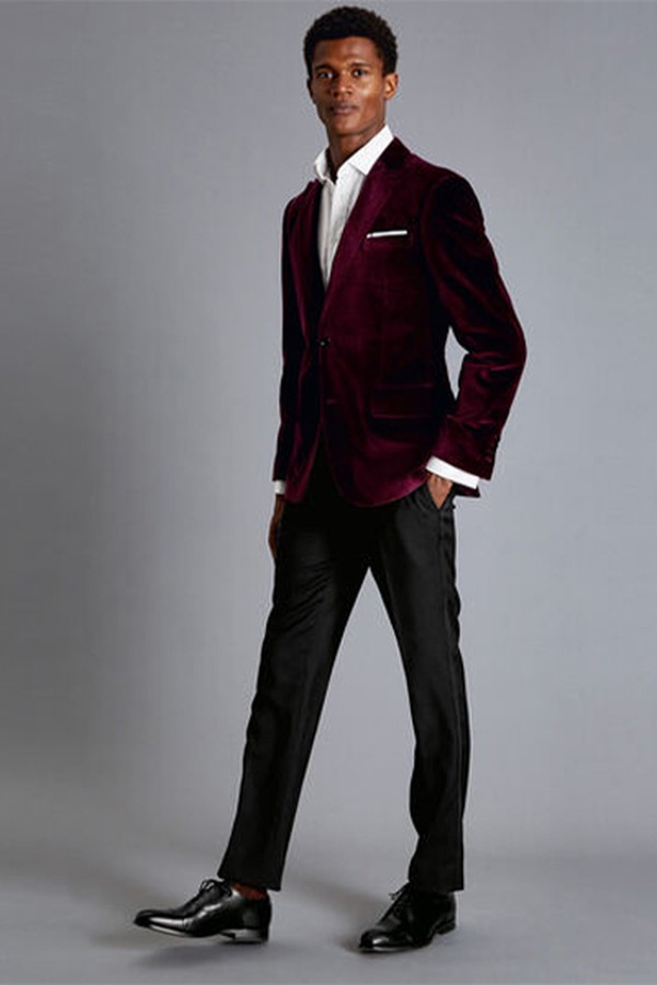 Italian Velvet Jacket from Charles Tyrwhitt