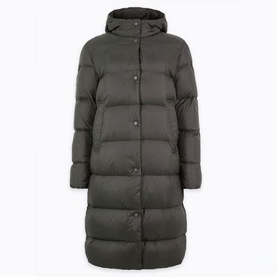 Ultralight Down & Feather Quilted Coat