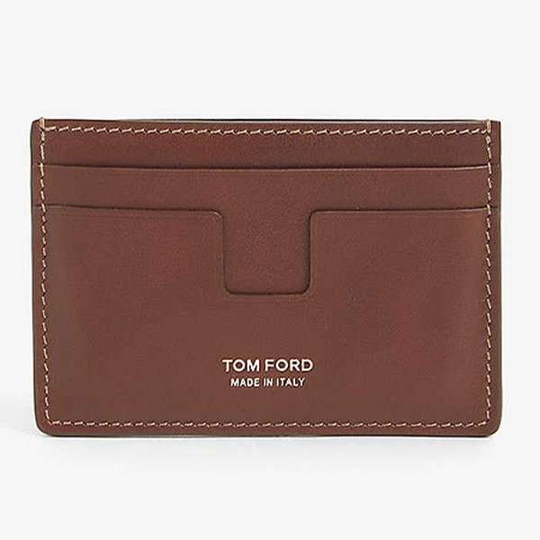 Logo Leather Cardholder from Tom Ford