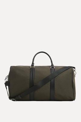 Woven Travel Bowling Bag from Mango