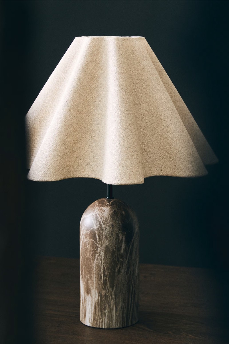 Linen Blend Table Lamp