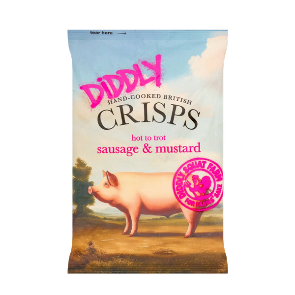 Farm Sausage & Mustard Crisps from Diddly Squat