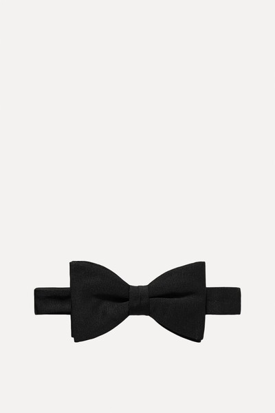 Pre-Tied Silk-Faille Bow Tie from  MR P.