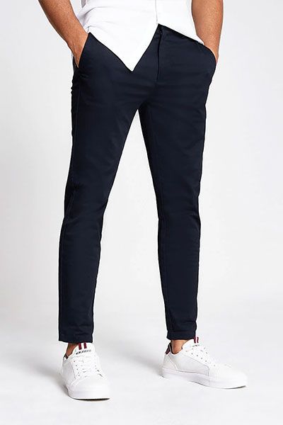 Smart Skinny Fit Chino Trousers