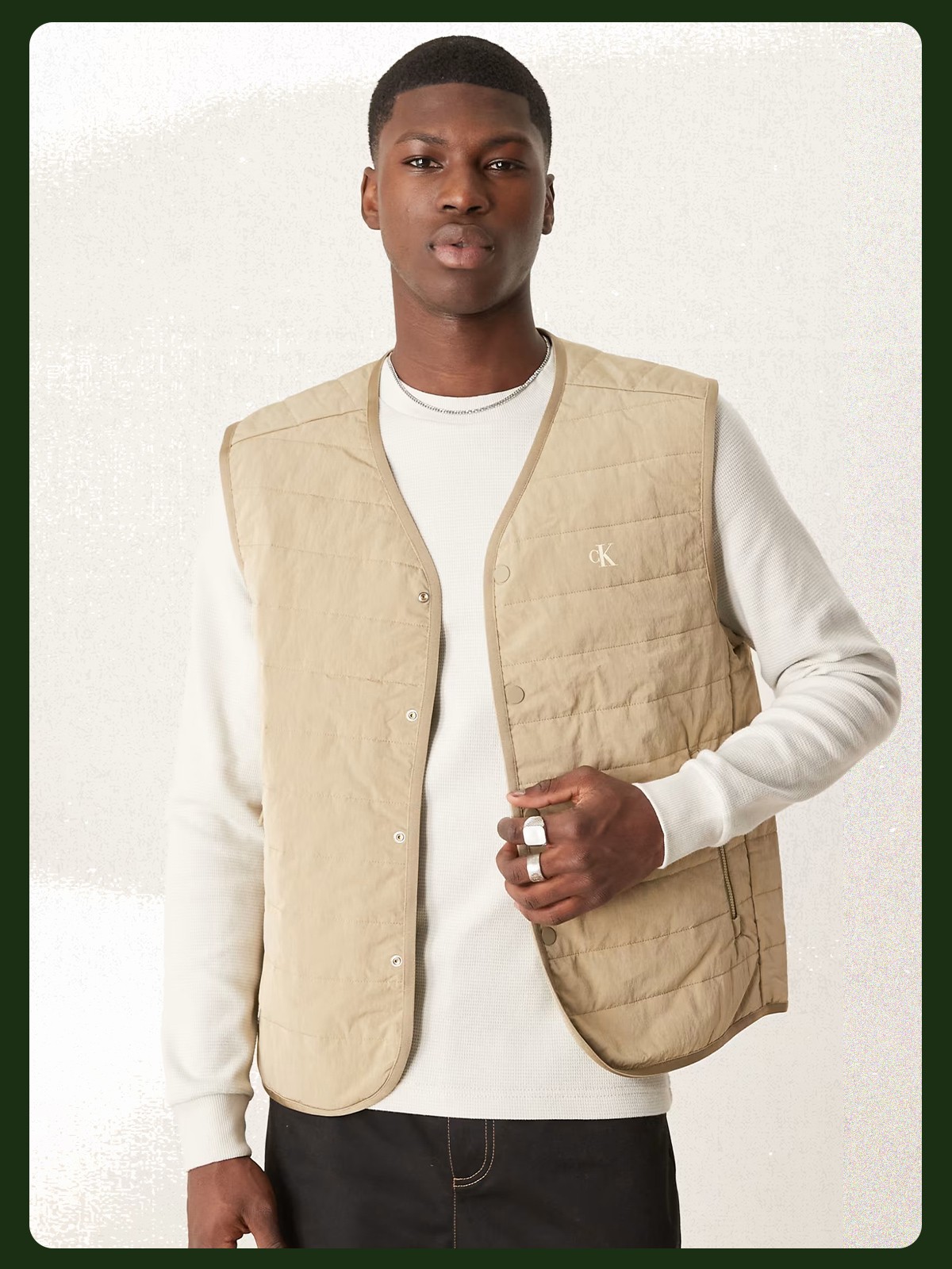 Quilted Gilet from Calvin Klein Jeans