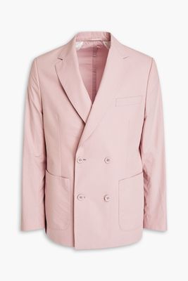 Leon Double-Breasted Cotton-Poplin Suit Jacket from Officine Générale