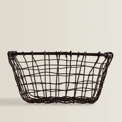 Metal Mesh Basket from Zara