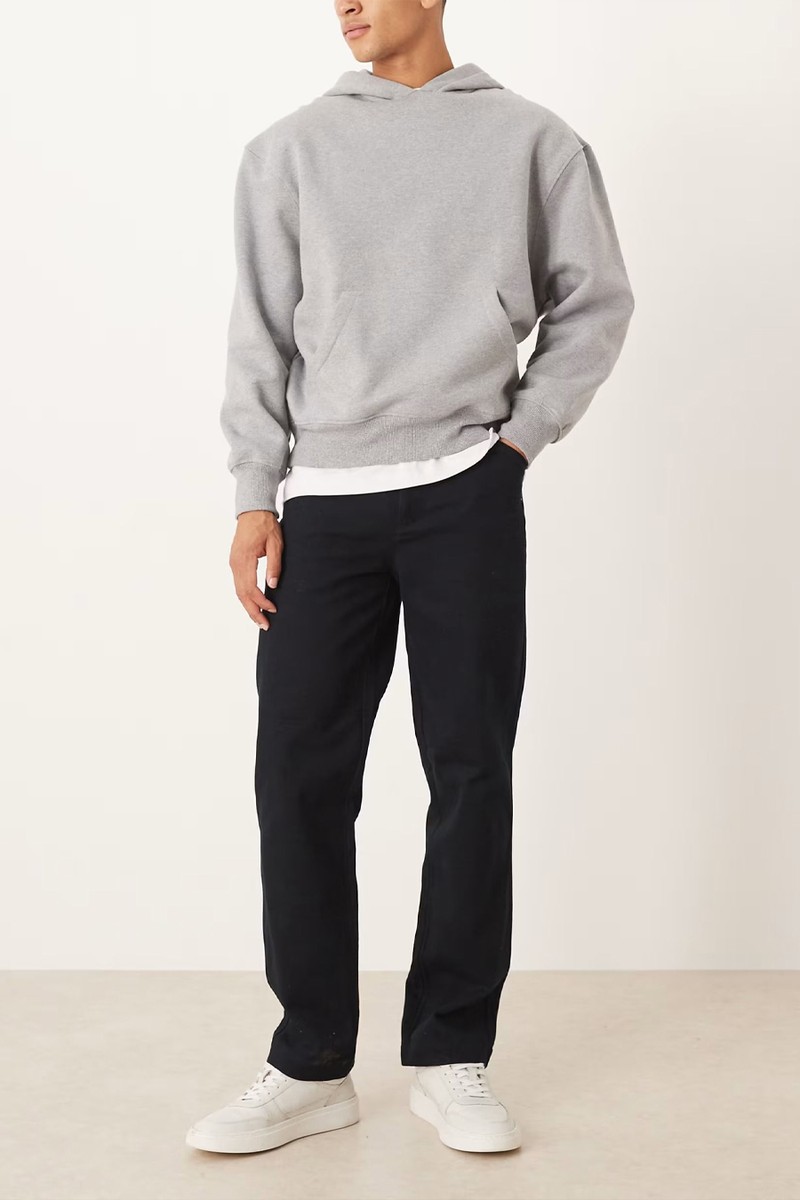 Twill Straight Leg Trousers  from ARKET