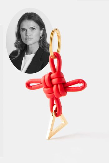 Knot Leather Key Ring, £260 | Bottega Veneta