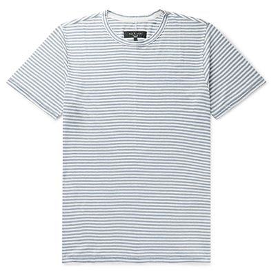 Classic Air Striped Linen Blend T-Shirt from Rag & Bone
