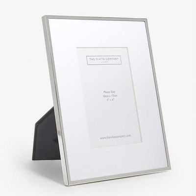 Fine Silver Photo Frame from The White Company