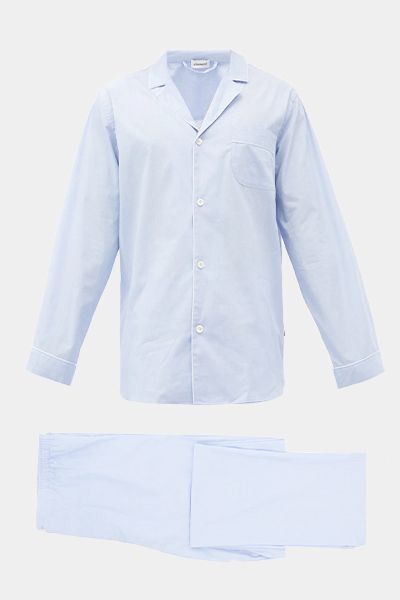Piped Cotton Pyjamas from Zimmerli