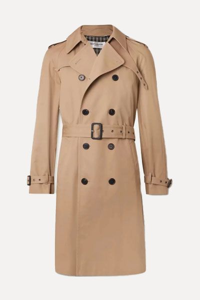 Garbardine Trench Coat from Saint Laurent