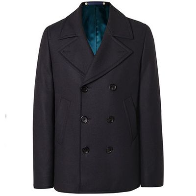 Wool Blend Peacoat from Paul Smith