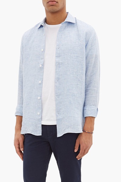 Giles Linen Shirt from Orlebar Brown