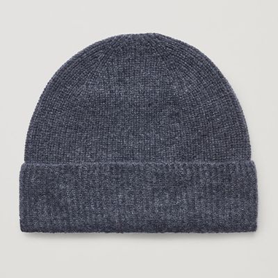 Unisex Oversized Cashmere Hat from COS