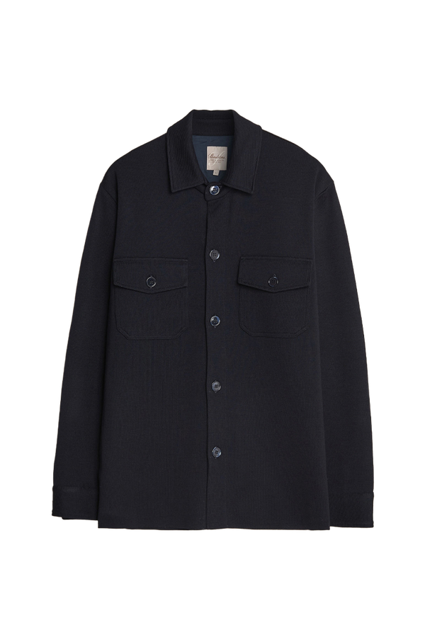 Knitted Merino Overshirt from Stenströms