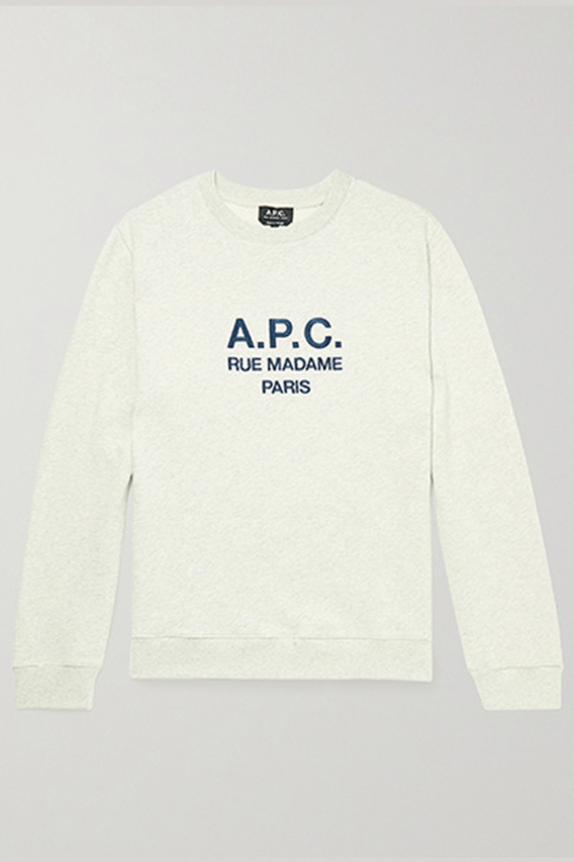 Rufus Logo-Embroidered Cotton-Jersey Sweatshirt from A.P.C.