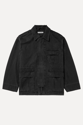 Ostera Oversized Garment-Dyed Cotton-Ripstop Chore Jacket from Acne Studios 