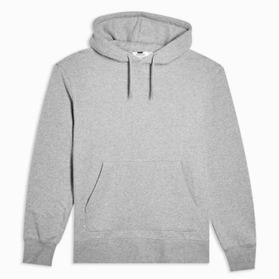 Grey Marl Peached Classic Hoodie