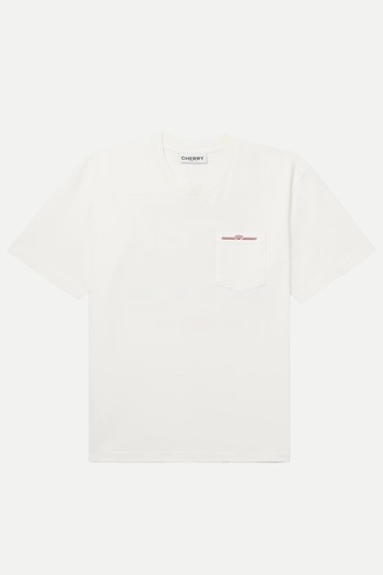 Printed Cotton-Jersey T-Shirt from Cherry Los Angeles