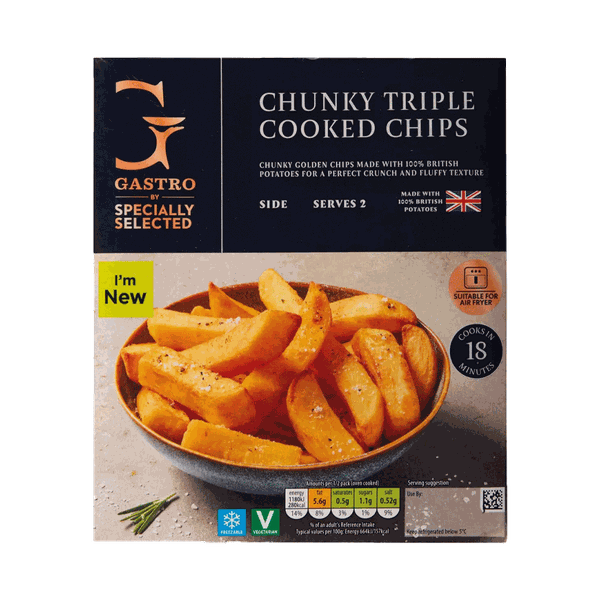 Chunky Triple Cooked Chips from Specially Selected