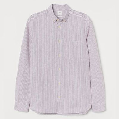 Cotton Shirt Regular Fit from H&M