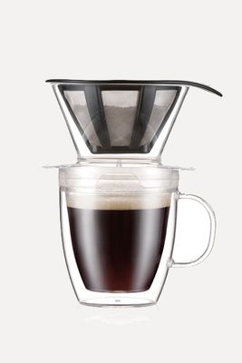 Coffee Dripper And Double Wall Mug from Bodum 