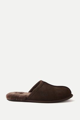Scuff Shearling-Lined Suede Slippers  from UGG