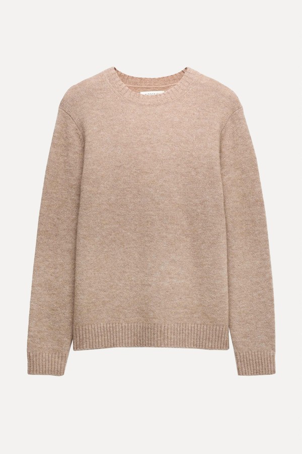 x from Merino Mohair Blend Relaxed Crew Jumper, £49 | Autograph