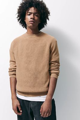 Purl-Knit Sweater