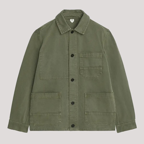 Overdyed Twill Overshirt from Arket