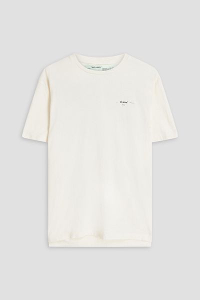 Oversized Printed Cotton-Jersey T-Shirt from Off-White