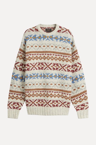 Fair Isle Jumper from Beams Plus