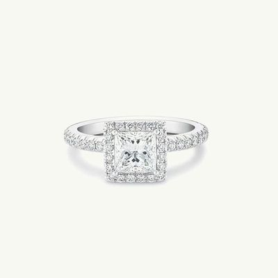 Aura Princess-Cut Diamond Ring