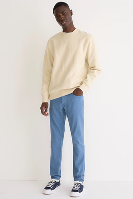 Slim-Fit Garment-Dyed Five-Pocket Pant from J Crew