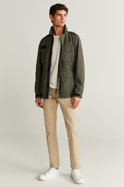 Concealed Hood Field Jacket