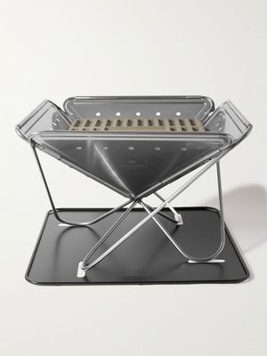Stainless Steel Packable Fireplace Starter Set from Snow Peak