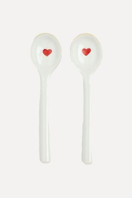 2-Pack Stoneware Teaspoons from H&M